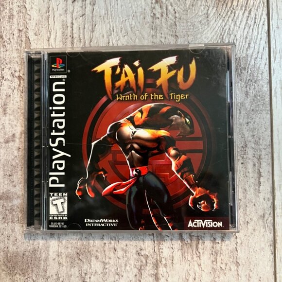 Tai Fu: Wrath Of The Tiger Sony PlayStation 1 PS1 Video Game Complete